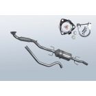 Dieselpartikelfilter OPEL Corsa 1.7 CDTI (D)